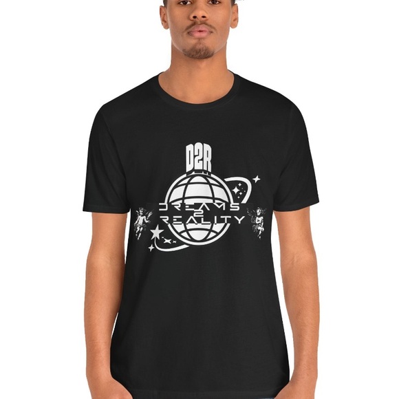 Dreams 2 Reality Y2K Streetwear Dream Chaser Unisex Graphic T Shirt - Picture 4 of 5